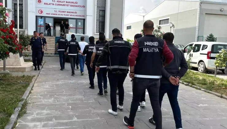 Malatya’da Torbacılara Operasyon: 17 Tutuklama